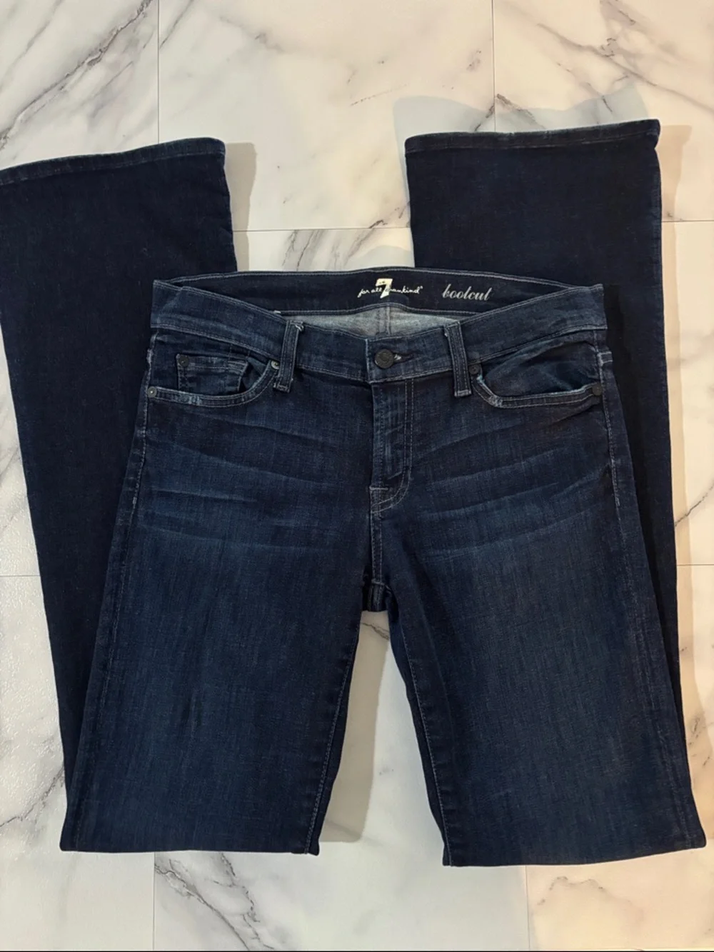 7 for all mankind bootcut jeans size 29 - Picture 2 of 5